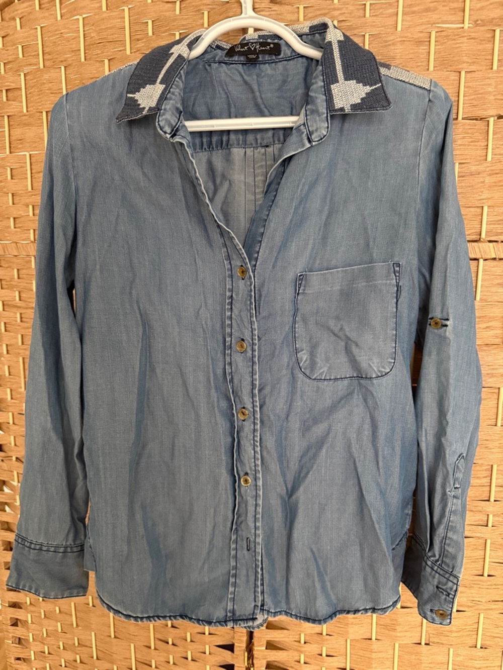 Velvet Heart XS Button-Up Shirt
